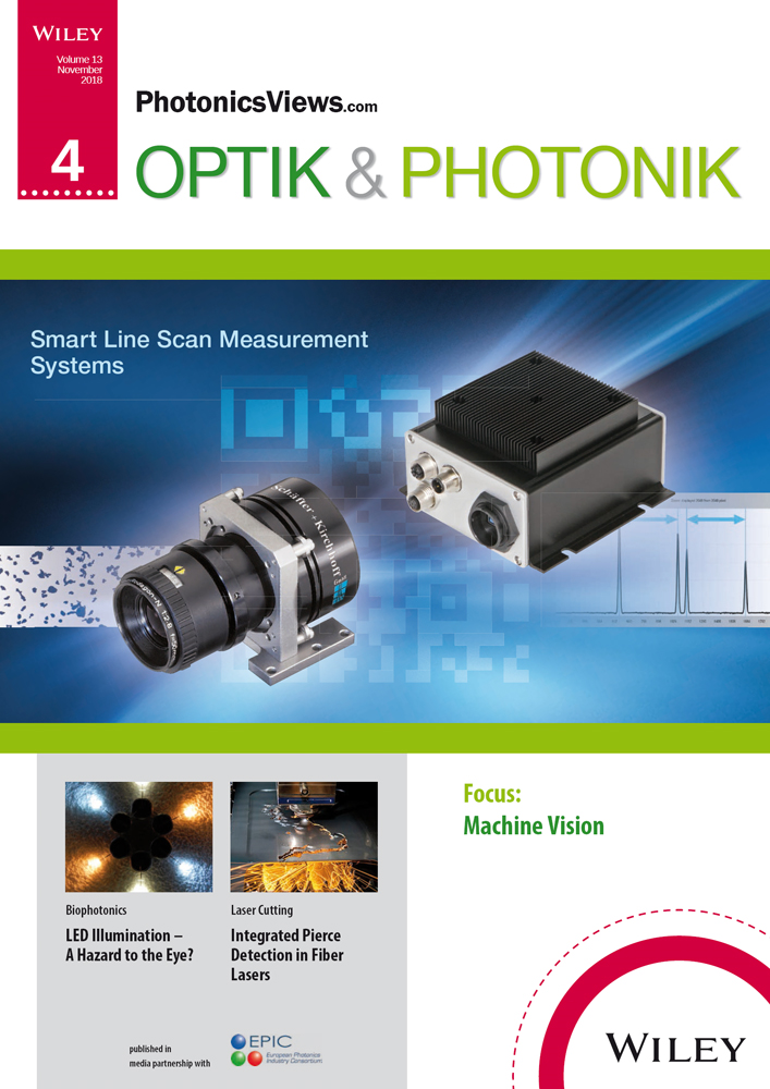 Optik & Photonik Wiley Magazine Image